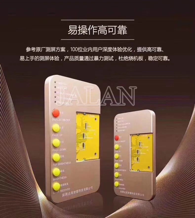 3D/Touch/дисплей Многофункциональный тестер для iP x xs max xr 11 11pro max сенсорный ЖК-светильник, датчик и истинный тон особенности ремонт