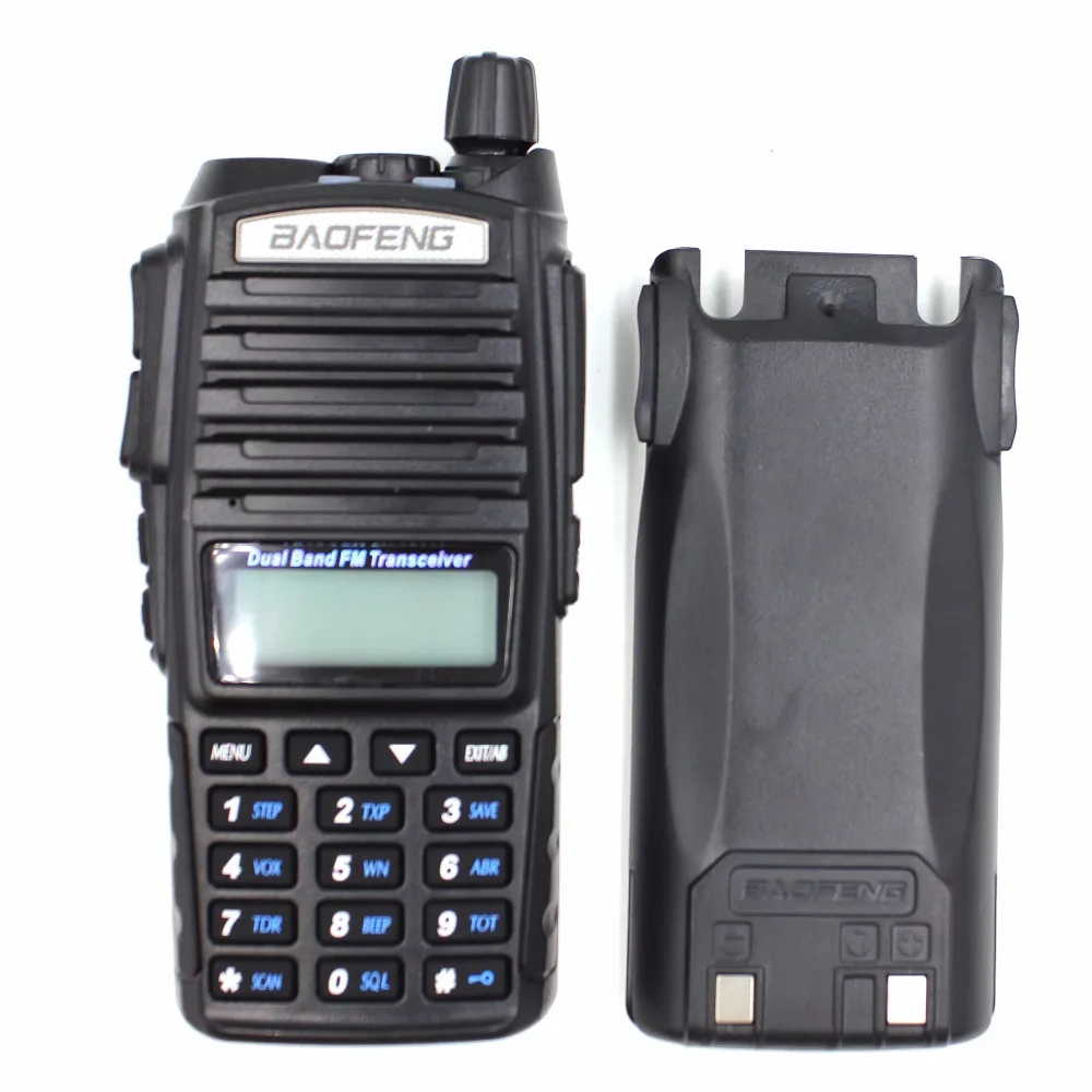 10 шт./лот BAOFENG UV 82 VHF UHF двухдиапазонный 136 174/400 520 2 PTT двухсторонняя радиосвязь 5 Вт