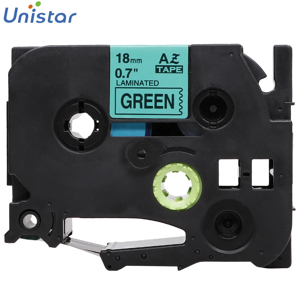 Unistar 5 шт. совместимая с лентой для этикеток Brother 18 мм TZe741 TZ741 | Компьютеры и офис
