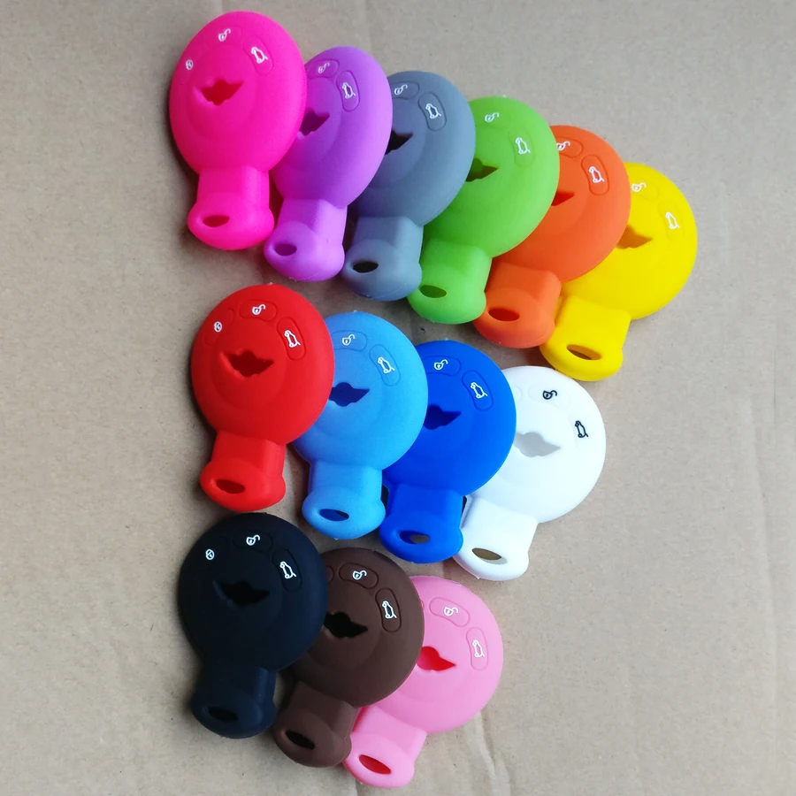 13 color Silicone car Key Case Cover For Bmw Mini Cooper key card original cover silicone Car-style Accessories | Автомобили и