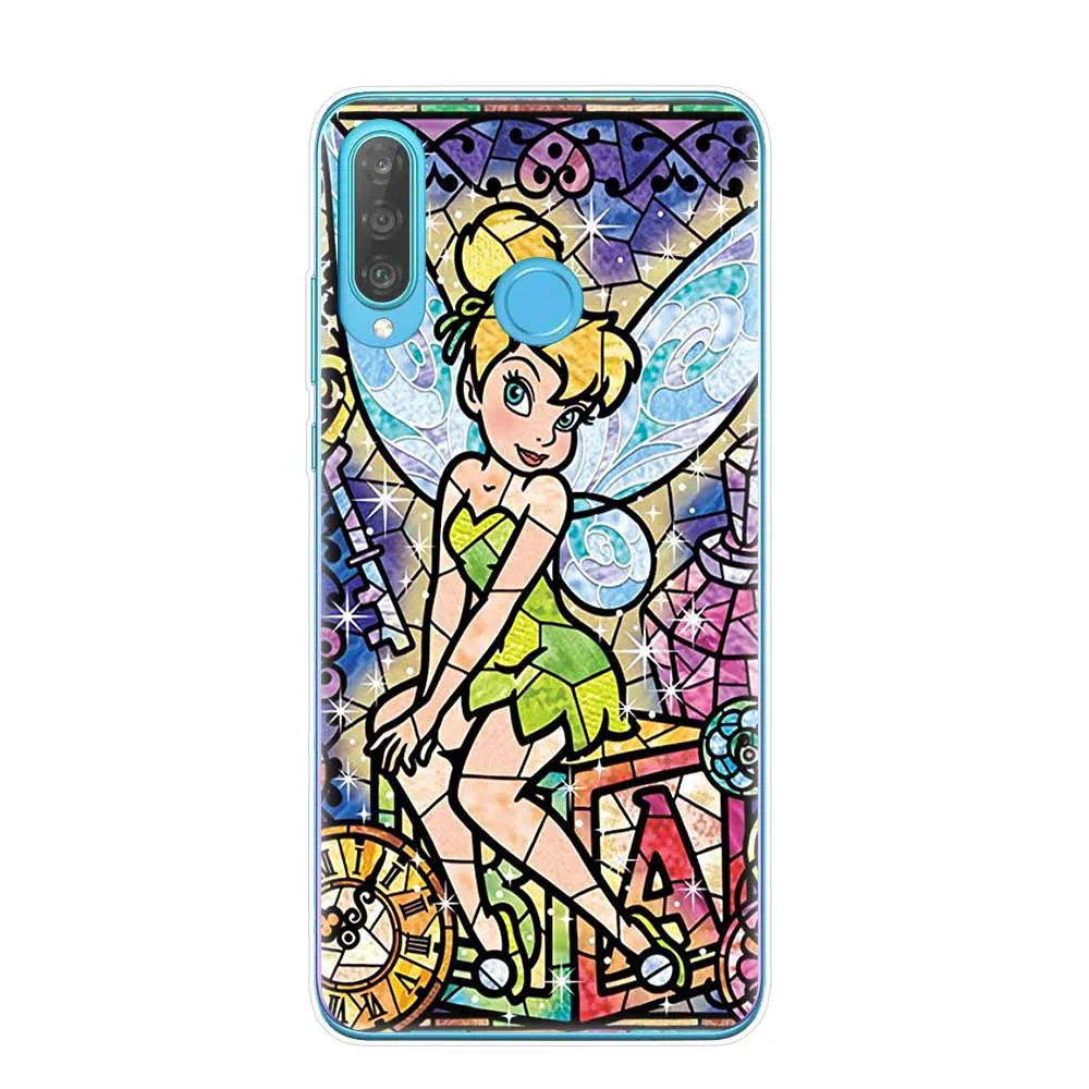 T6039 Чехол с рисунком русалки Минни Ститч для huawei Coque P30 P20 mate 20 Lite Pro P8 P9 P10 Lite Мягкий ТПУ чехол для телефона s - Цвет: T6039