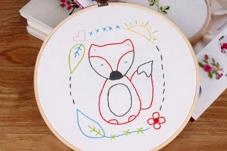 Легко мультфильм DIY Вышивка Набор для начинающих детей рукоделие вышивка крестиком ручной работы Искусство ремесло вышитая картина домашний Декор подарок