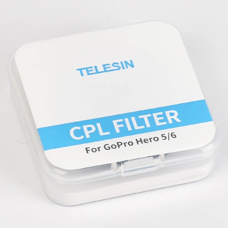 TELESIN CPL фильтр для Gopro Hero 7 6 5 Black Hero 7 аксессуары для камеры поляризатор фильтр CPL фильтр для объектива