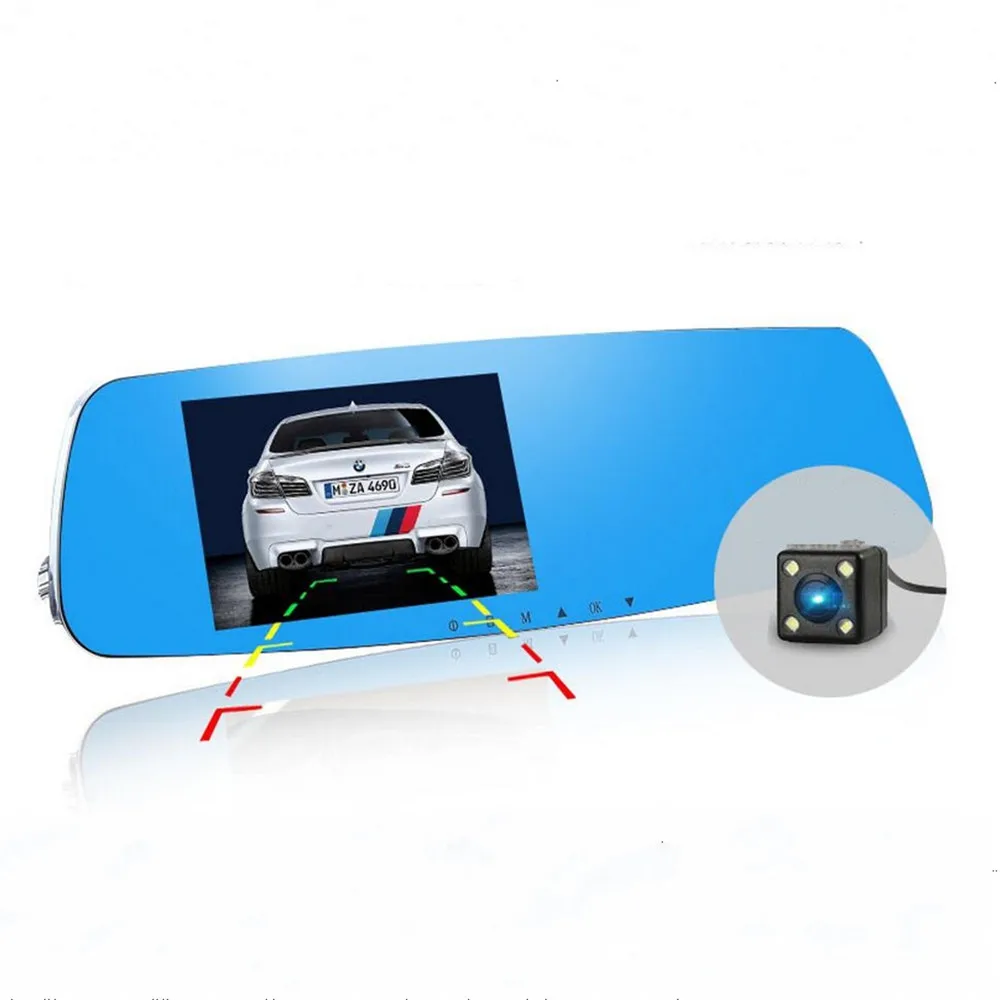 Fonwoon 5 &quotNovatek 96655 зеркало заднего вида DVR Автомобильная камера Full HD 1080P