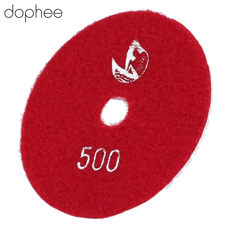 Алмазные полировальные колодки dophee диск 100 мм/4 дюйма шлифовальный #500