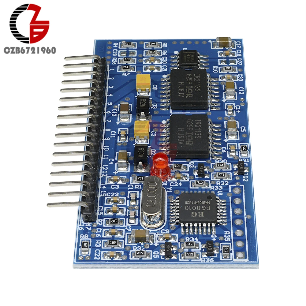 EGS002 EG8010 DC-AC чистая Синусоидальная волна инвертор SPWM плата IR2113 драйвер мертвой время управления диапазон драйвер для цифрового генератора