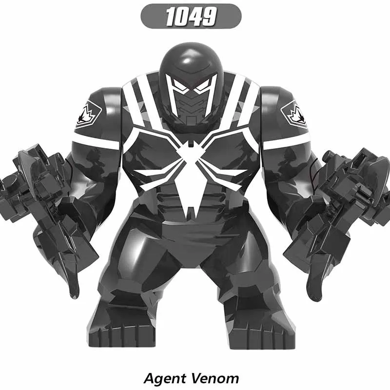 Одиночная продажа Enlighten Avengers 4 конца игры танос черный карлик Халк анти яд