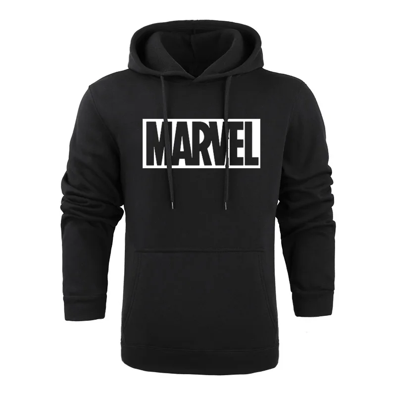 2019 осенние и зимние брендовые толстовки мужские высокого качества MARVEL с