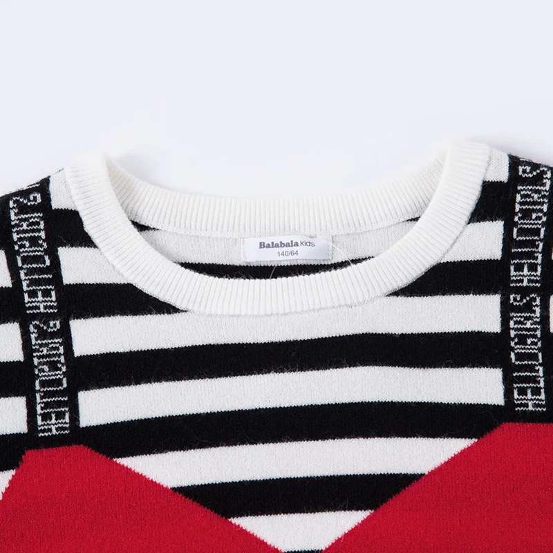 Balabala vestiti bambina girls dress long sleeve knitted dresses for costumes children the new year girl | Детская одежда и обувь
