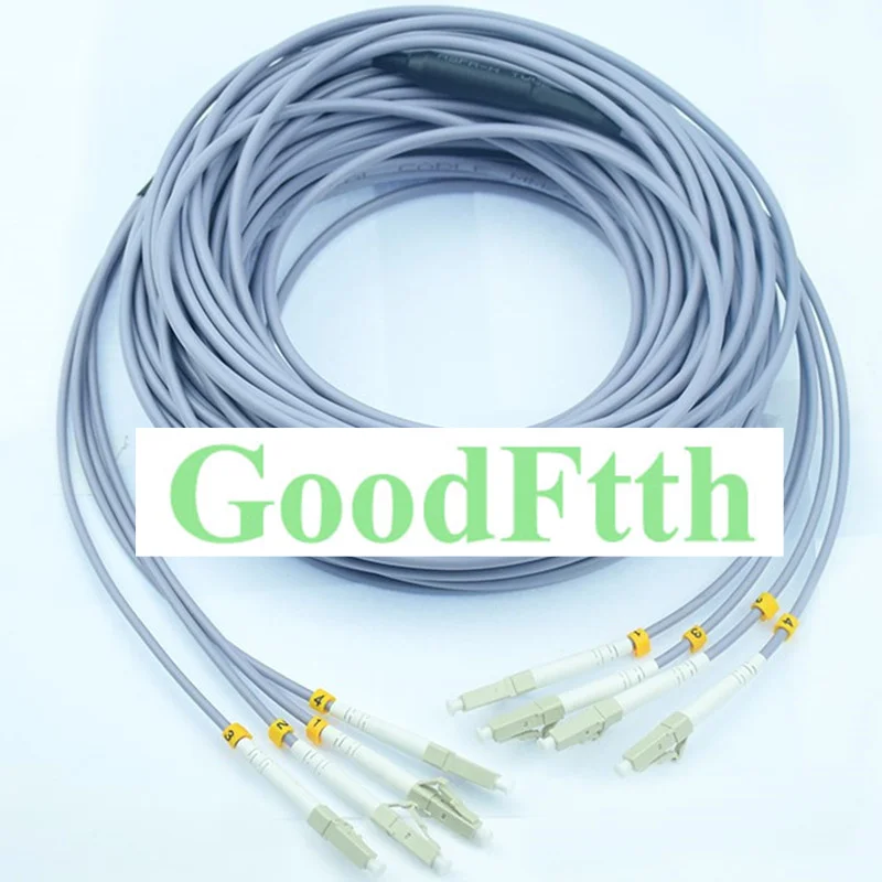 

4 Cores Fiber Armoured Patch Cord LC-LC Multimode 50/125 OM2 GoodFtth 100m 150m 200m 250m 300m 350m 400m 450m 500m 600m