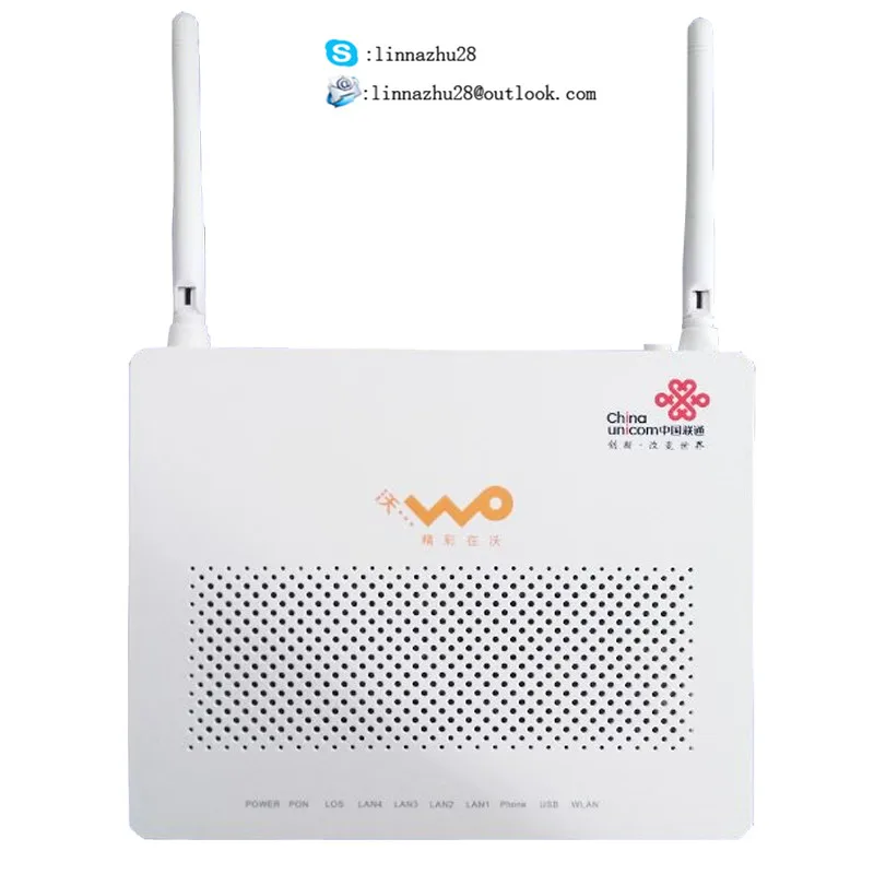 Оригинальный Hua wei HG8347R GPON ONU ONT с 1 портом GE + 3FE LAN * телефонным wifi английская