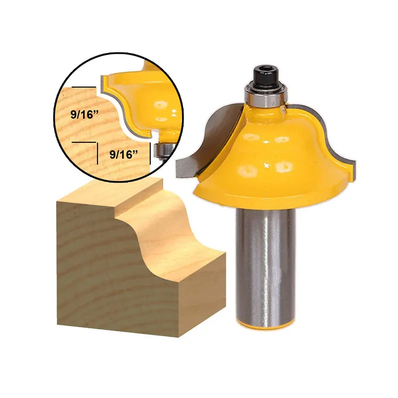 1 шт. Roman Ogee окантовка и литье фрезы Большой 1/2 &quotхвостовик|router bit 8mm|bit shiprouter speed |