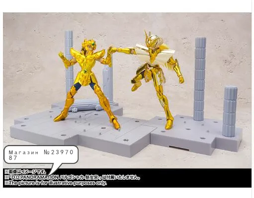 Оригинальная Коллекционная Фигурка Bandai D.D. Панорамная сцена миф Сен-Сейя из ткани
