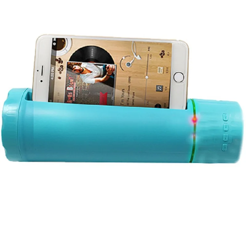 Многофункциональные Музыкальные бутылочки power Bank телефон стоячая bluetooth колонка