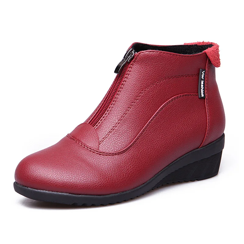 Женские ботинки на танкетке из мягкой кожи осень и зиму 2018|women boots autumn|boots autumnfashion