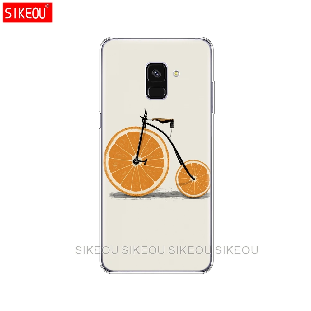 Силиконовый чехол для телефона Samsung Galaxy A8 2018 A3 A310 A5 A510 A7 2016 2017 велосипедный