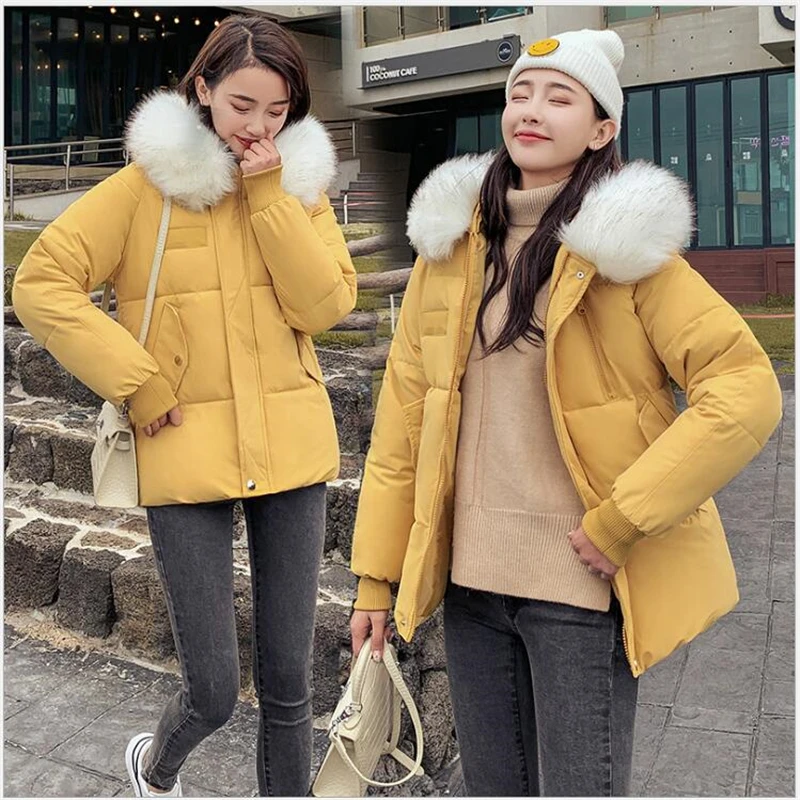 

Winter Womens Coats cotton Thickening Jacket And Coat For Women High Quality Parka women winter clothes jackets coats R235
