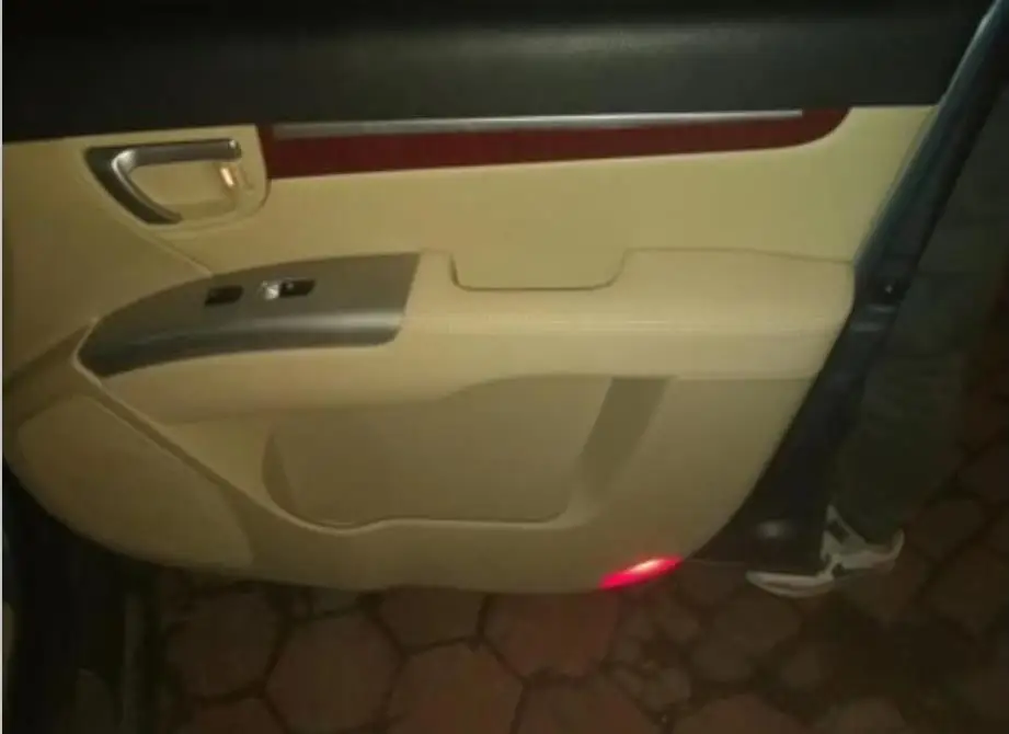 Для hyundai сантафе 2006-2012 микрофибра кожа двери автомобиля подлокотник Панель защитный чехол накладка 4 шт./компл