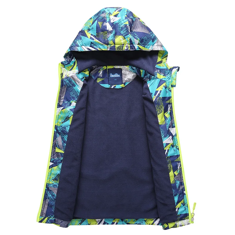 Флисовая Куртка с капюшоном для мальчиков 3 12 лет|children's windbreakers|coat kidscoat kids brand |