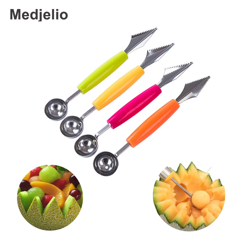 Фруктовая лопатка для дыни Medjelio Шариковая мороженого ложка с шариком нож резьбы