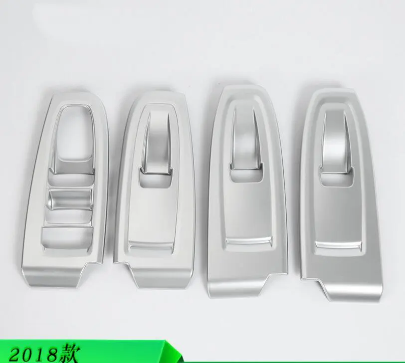 For SUBARU XV 2018 4 PCS ABS Chrome Car Interior Inside Door Handle Bowl Cover Trim Stickers Styling Auto Accessories | Автомобили и
