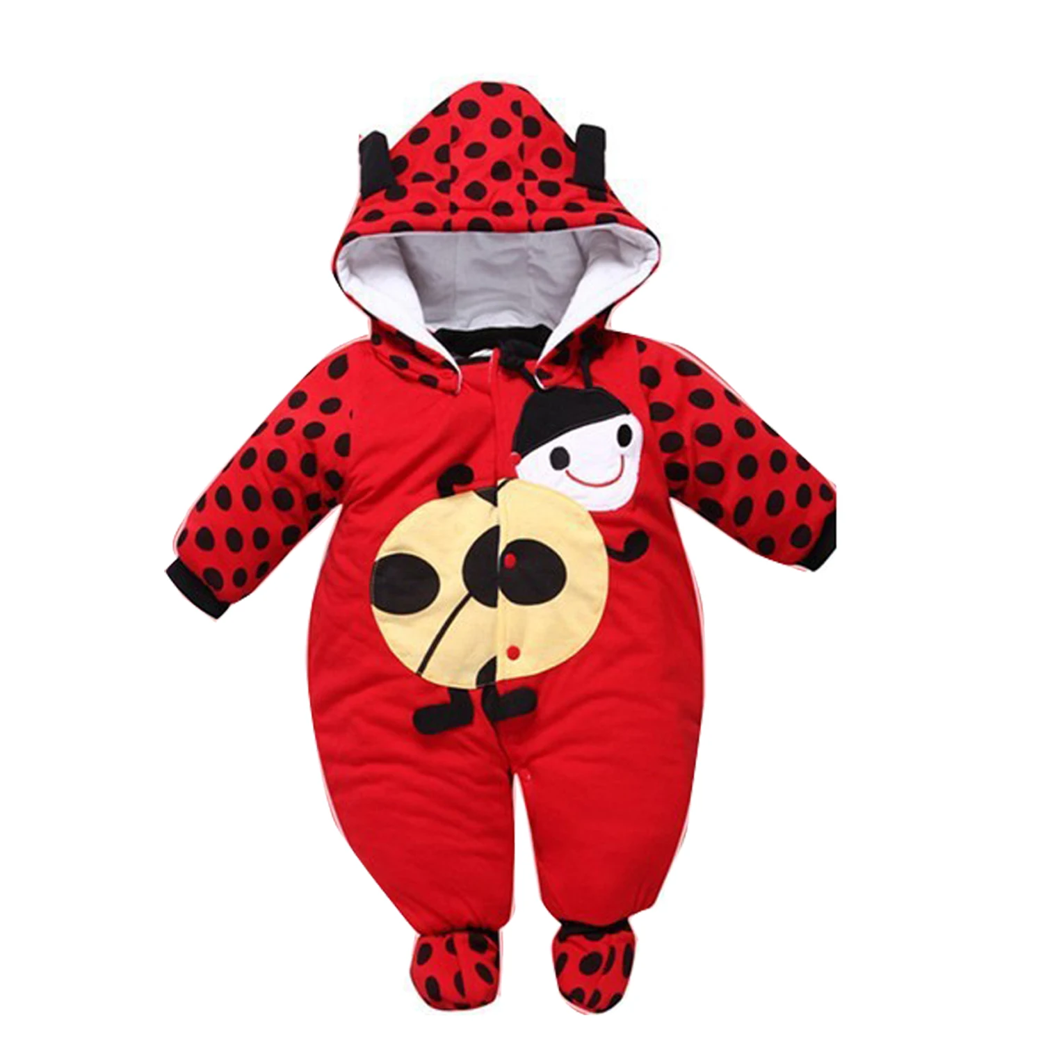 Детские комбинезоны GAORUI зимние теплые для новорожденных мальчиков и девочек