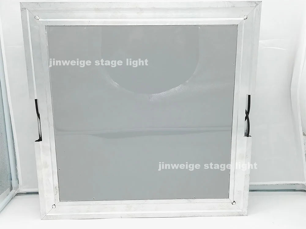 RGB зеркало 1 м x 3D бесконечность СВЕТОДИОДНЫЙ танцпол украшение для ночного клуба