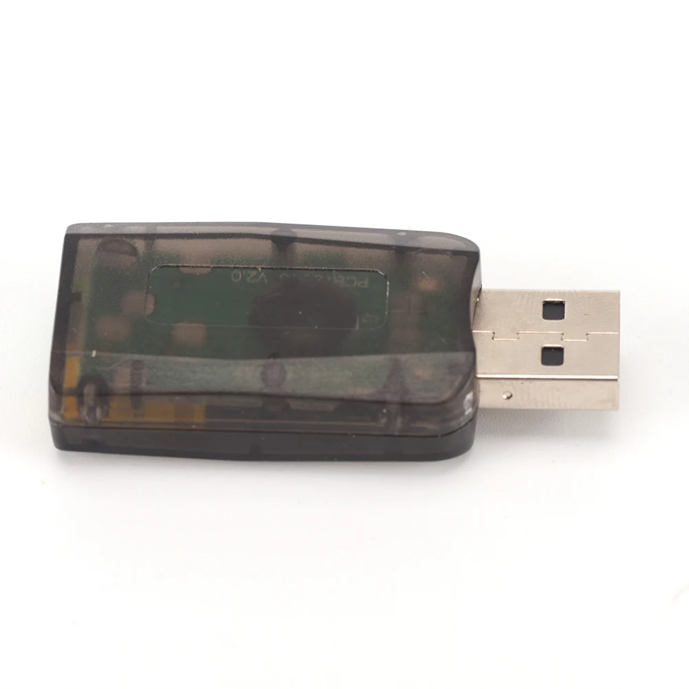 USB 3D Звуковая карта аудио 5 1 Внешняя звуковая адаптер мини динамик интерфейс