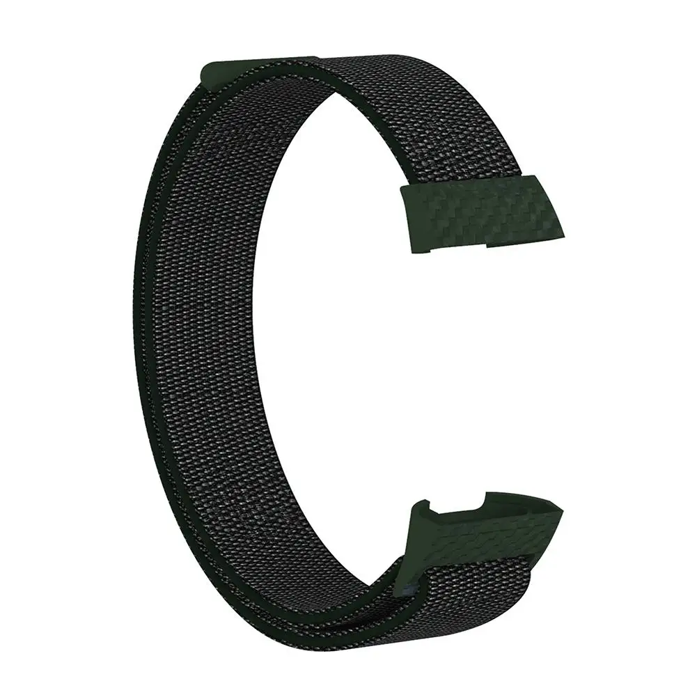 10 цветов нейлоновый сменный ремешок для Fitbit Charge 3 умный спортивный браслет высокого качества вязаный ремешок 22 см браслет