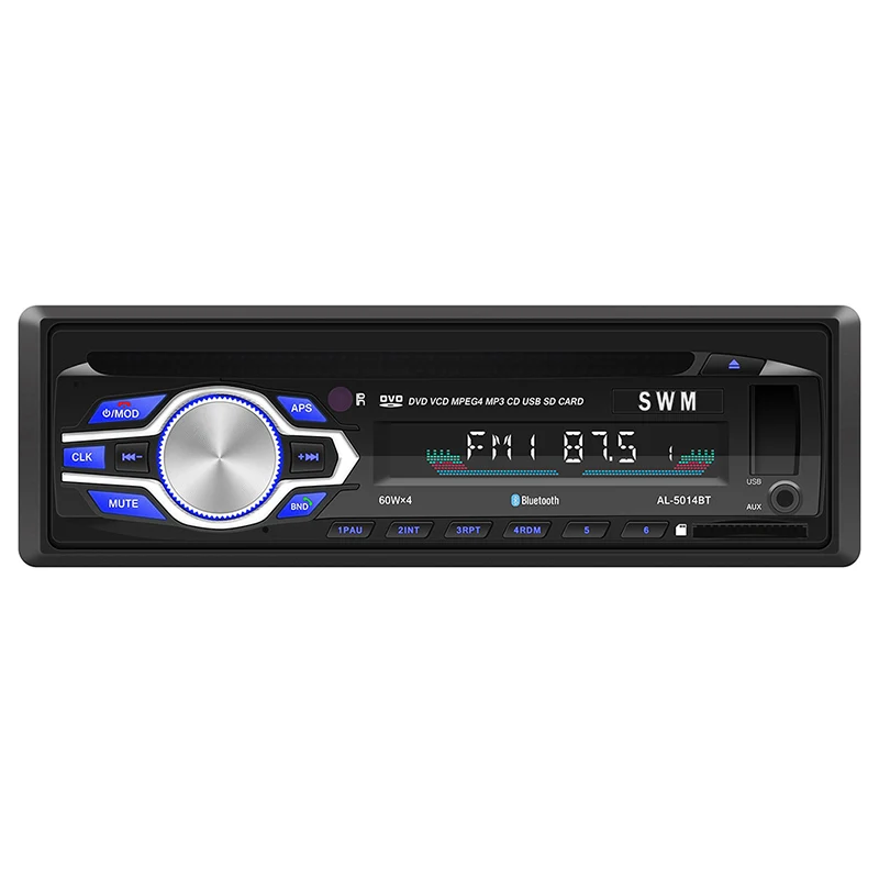 Bluetooth Автомобильный MP3-плеер стерео-dash Aux Вход приемник USB fm-радио плеер с