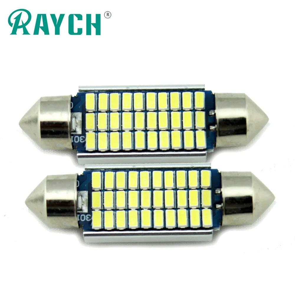 2x41 мм Festoon светодиодный купол C5W 36 3014 33SMD Canbus автомобильный светильник для чтения