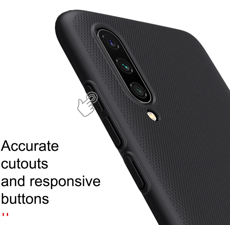 Nillkin матовый защитный чехол для Xiaomi CC9 CC9e Жесткий пластиковый Чехол