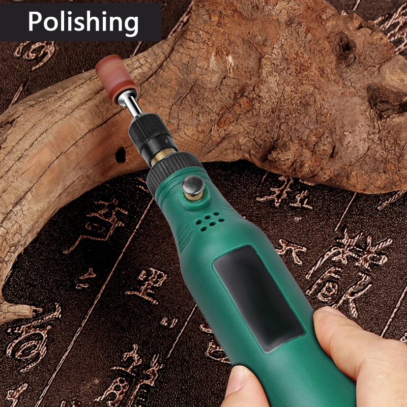 Handskit Mini Drill Electric Drill 10W Grinder Drill Tool Engraving Pen Grinding Milling Polishing Tools Power Tools For Dremel