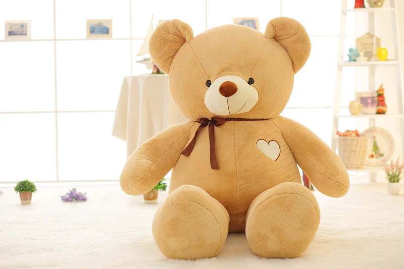 1pcs 120cm four colors big teddy bear skin coat plush toys stuffed toy baby toy Girlfriends birthday gifts Christmas gifts