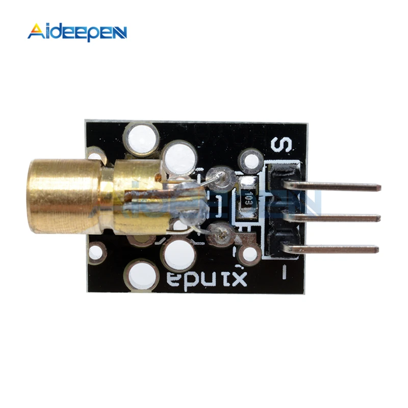 5 шт. DC 5V KY-008 650nm лазерный модуль датчика 6 мм МВт красная лазерная указка точка
