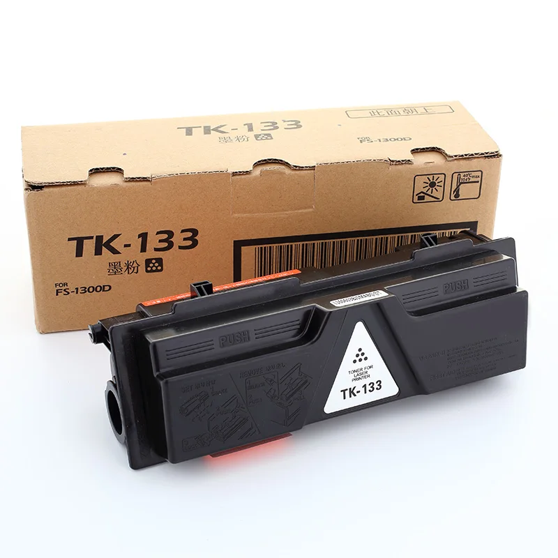 

high quality! black compatible toner cartridge TK-133 use for Kyoceras FS1300D