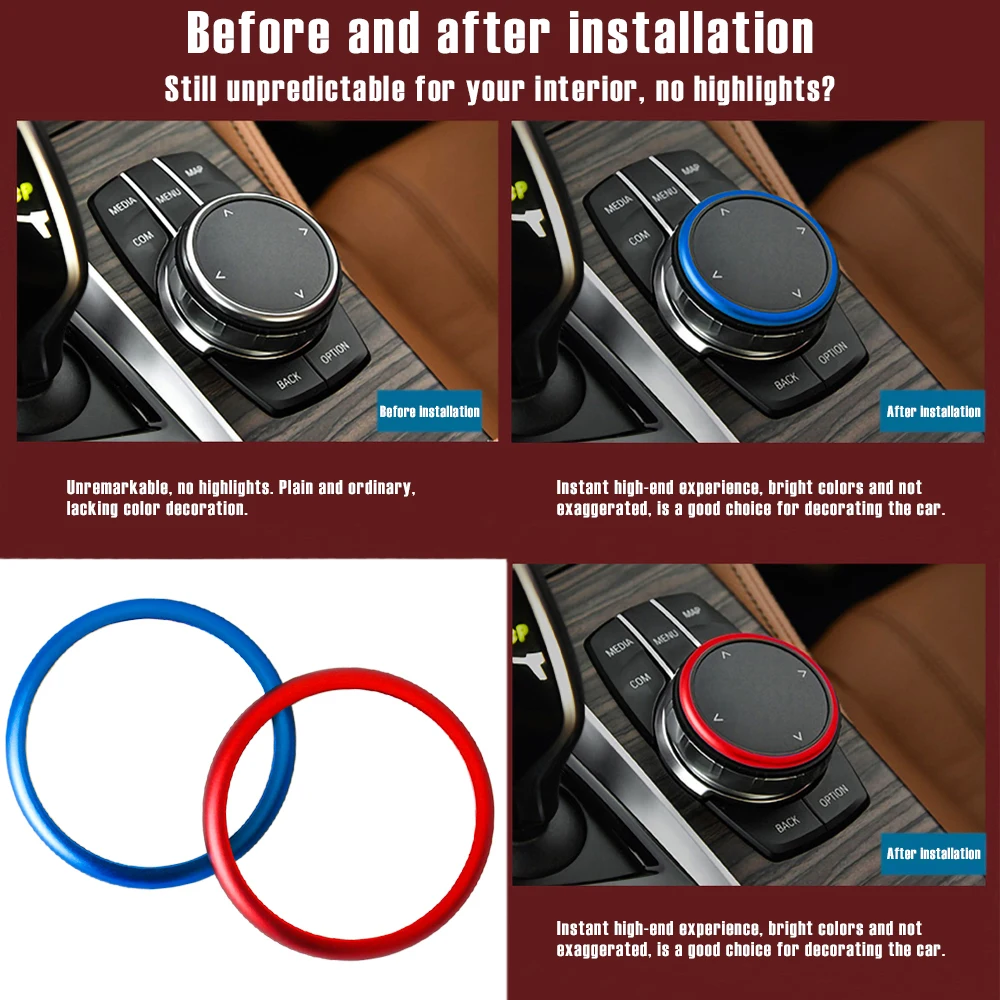 Автомобильная Мультимедийная кнопка наклейка крышка для BMW G30 G38 528 530 540Li 5 серии