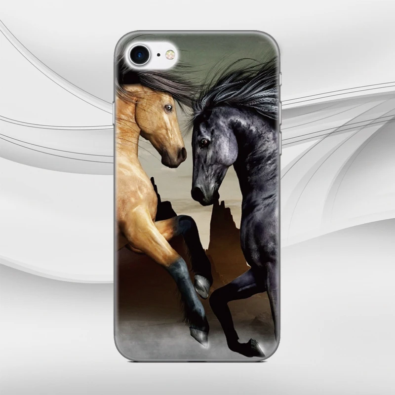 Принт чехол Horse чехол TPU чехол для телефона для Wiko View 2 Go XL/U Feel Lite/Lenny 5 4 Джерри Tommy Гарри Солнечный 2 3 Plus чехол