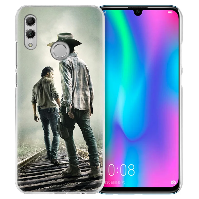 Чехол "Ходячие мертвецы зомби" для huawei Honor 8X Y9 9 10 Lite Play 8C 8S 8A Pro V20 20i 10i Y6 Y7 жесткий чехол для телефона из поликарбоната