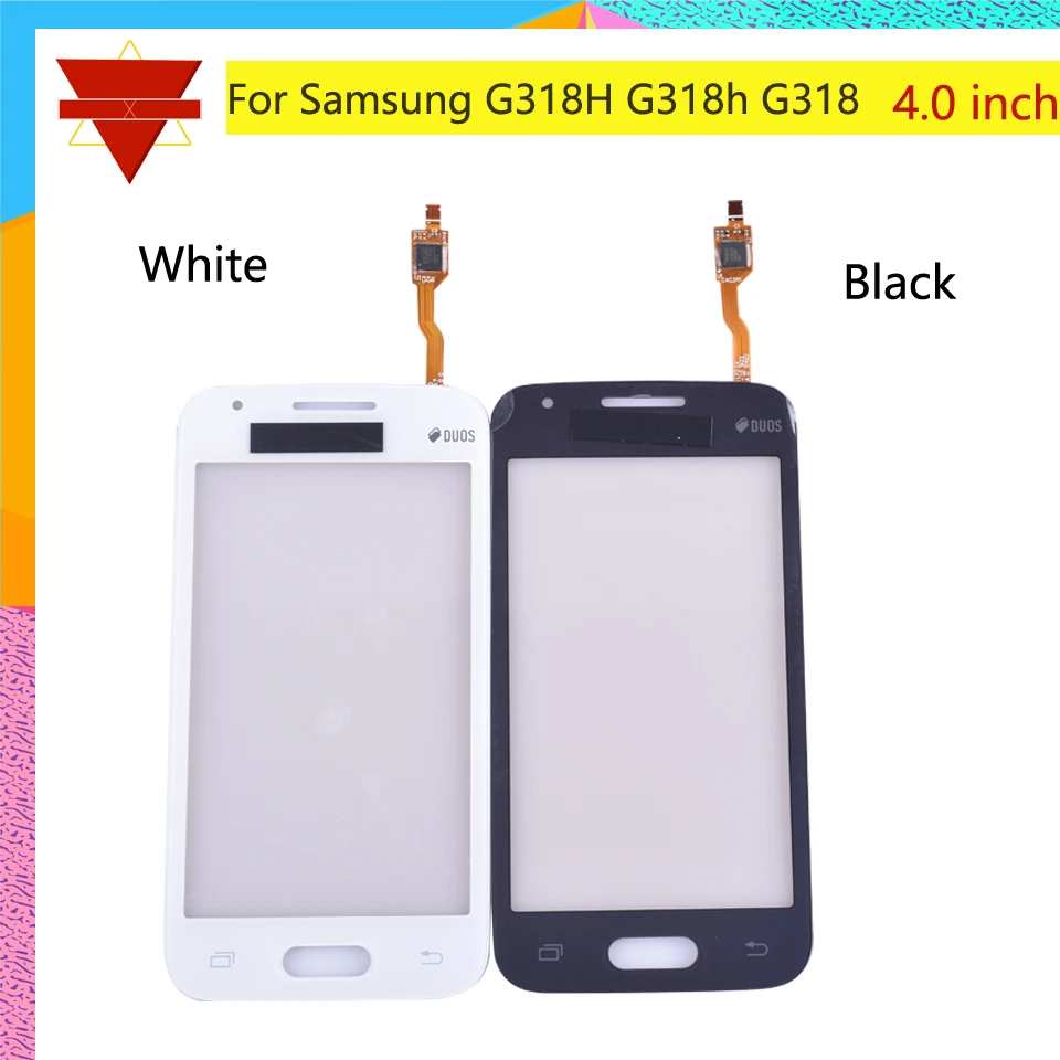 10 шт./лот для samsung Galaxy SM G318H G318h G318 сенсорный экран дигитайзер сенсор Переднее