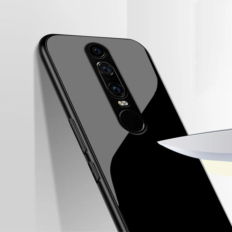 Xinchentech для Huawei Mate RS стеклянный чехол Роскошная силиконовая мягкая рамка +