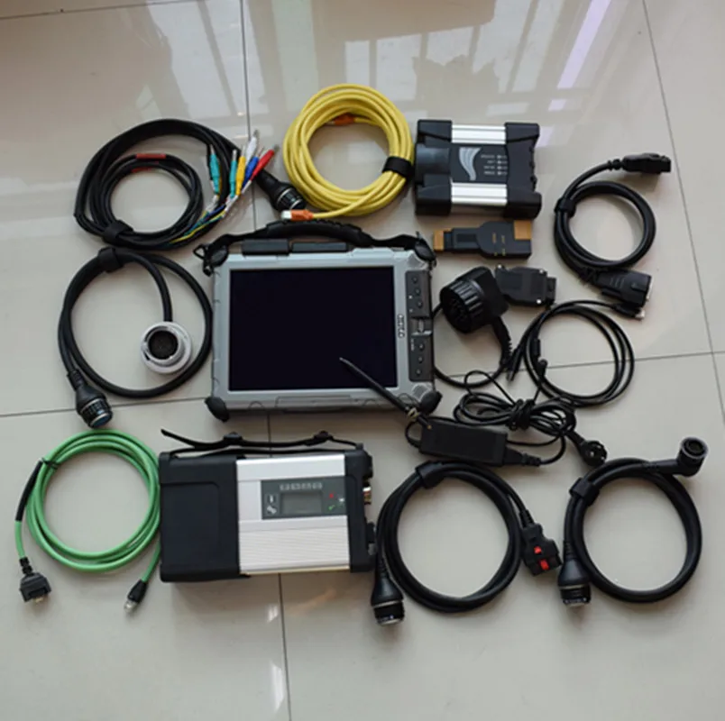Автомобильный диагностический инструмент MB STAR C5 для bmw icom next + 2 в 1 mini SSD xplore ix104 I7 4G
