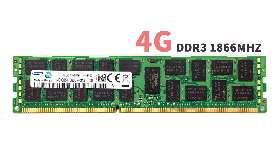 Модуль памяти Samsung для ПК 4 ГБ 8 16 DDR3 PC3 1333 1600 МГц 1866 1866|ddr3 1333mhz|memory ramserver memory |