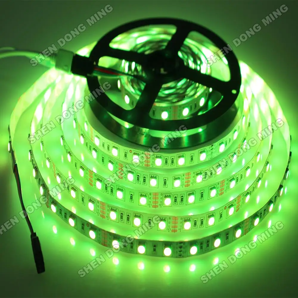 Набор цветных (RGB) светодиодных лент 300 светодиодов/5 м 5050SMD гибкий светодиодный