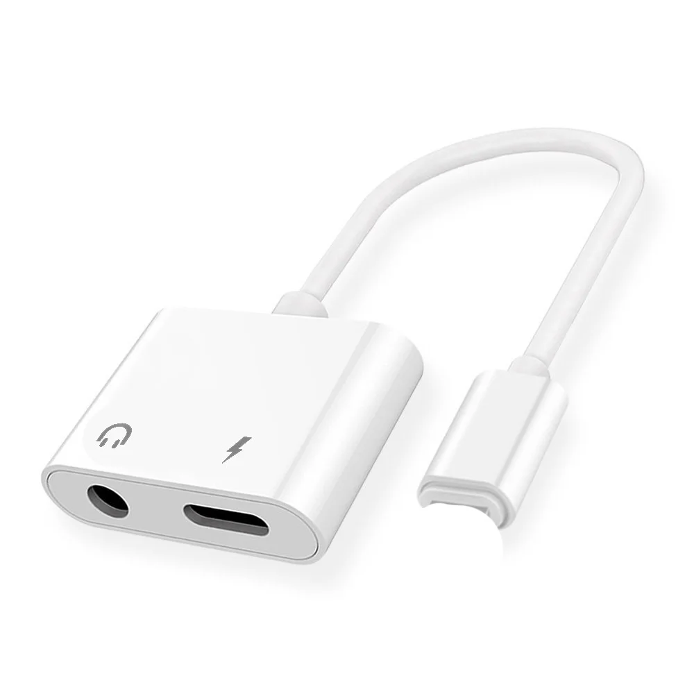 Dorze адаптер для iPhone X iPhone7 8 7 Plus Lightning lightning и 3 5 мм разъем зарядного