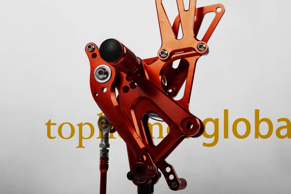 Для Honda CBR250RR 2010-2013 мотоциклетные Запчасти красный CNC Задние подножки 2011 2012 |
