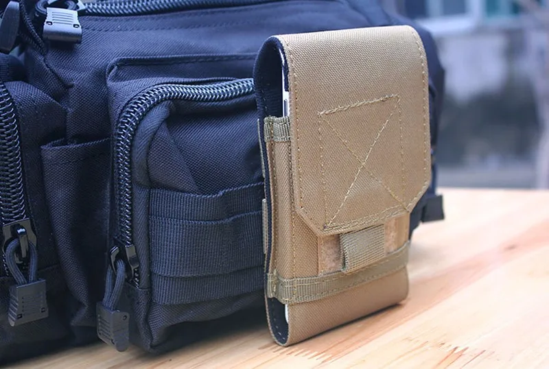 Чехол кобура с петлей и крючком для занятий спортом на открытом воздухе флип