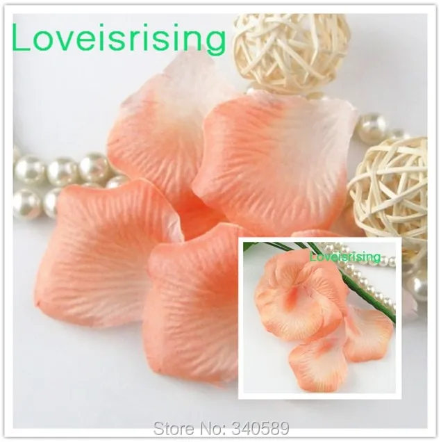 5 упаковок (720 шт) персиковый нетканый материал искусственный цветок розы