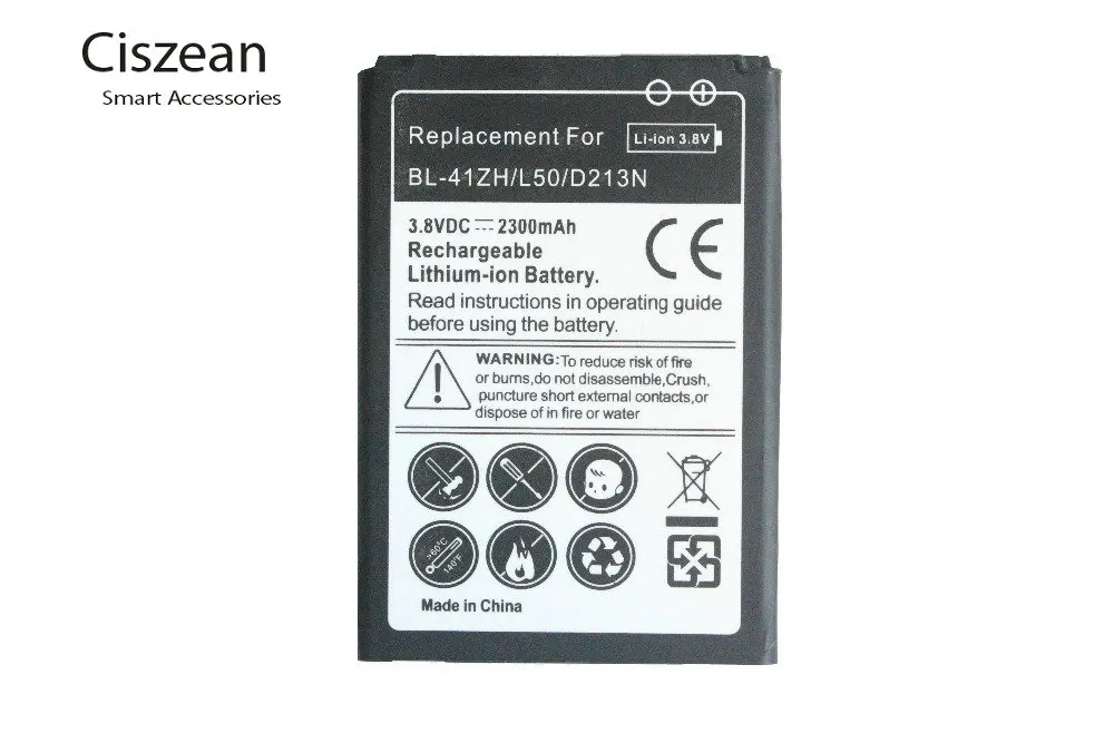 Сменный аккумулятор для LG Leon L50 C40 H340 H343 H345 MS345 D213N дань памяти 2 LS665 D290 D295 2300 мАч 1 шт. |