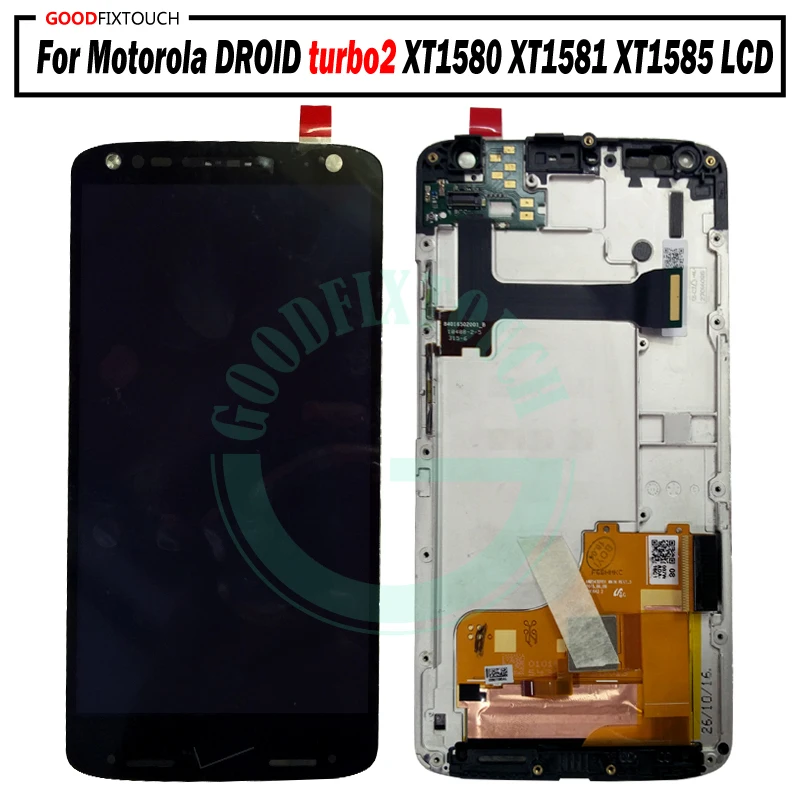 ЖК дисплей для Motorola Moto Maxx Droid turbo2 turbo 2 XT1585 XT1581 XT1580 с сенсорным экраном и